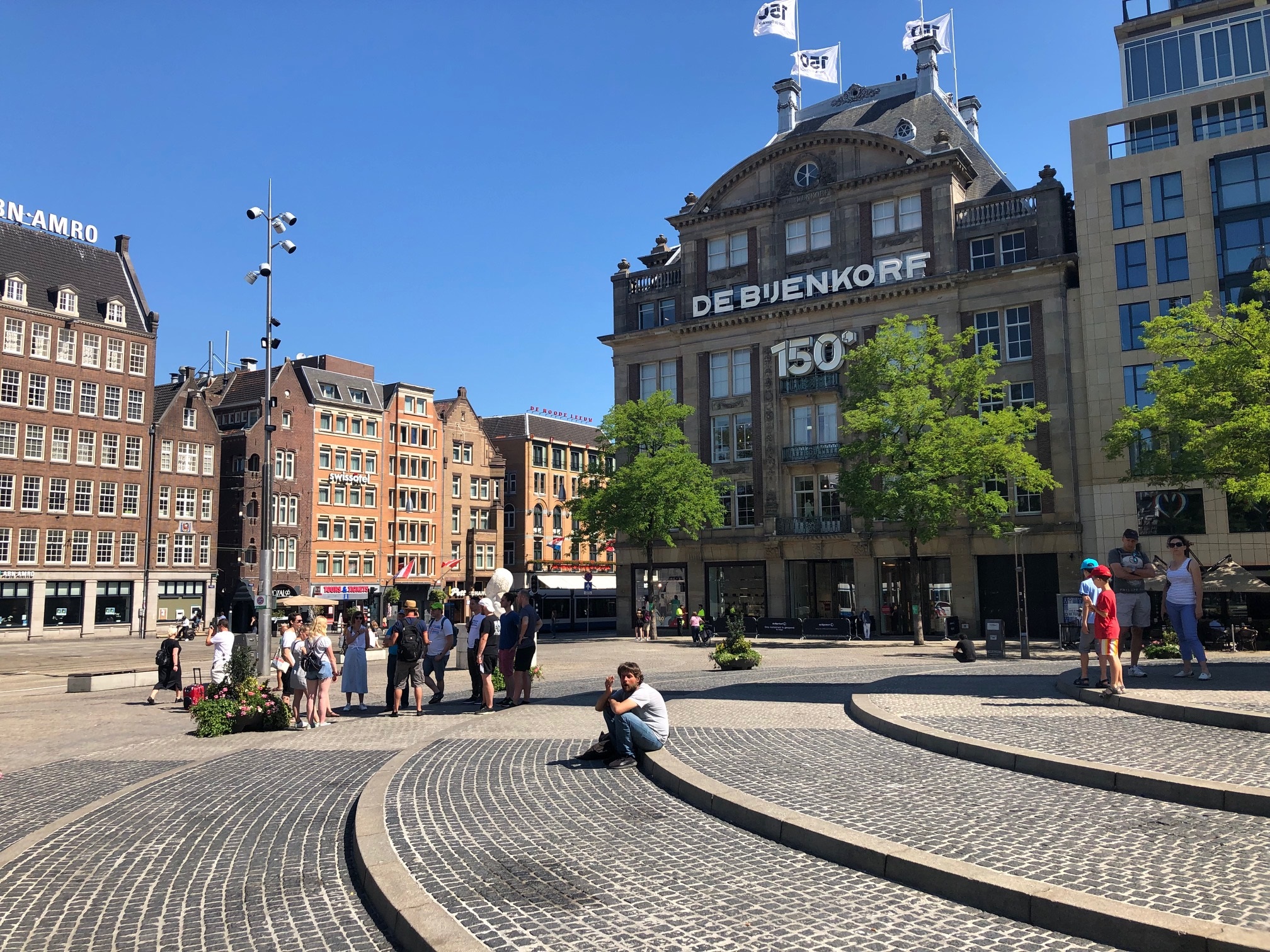 De Bijenkorf is the most luxurious department store in Amsterdam