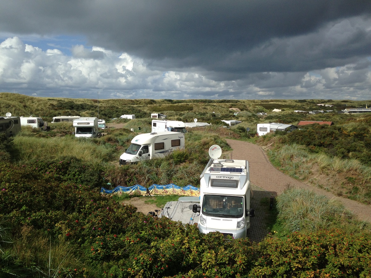 Camping on Texel