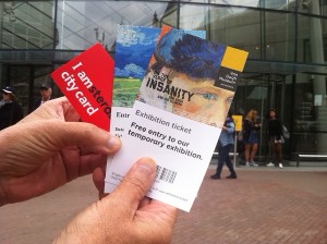 Free entrance to Van Gogh museum with I amsterdam city card