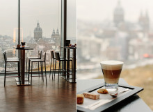 SkyLounge Amsterdam coffee