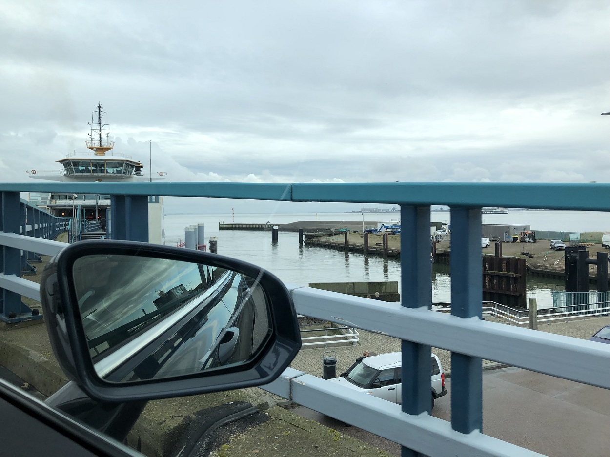 Texel by car, port, haven