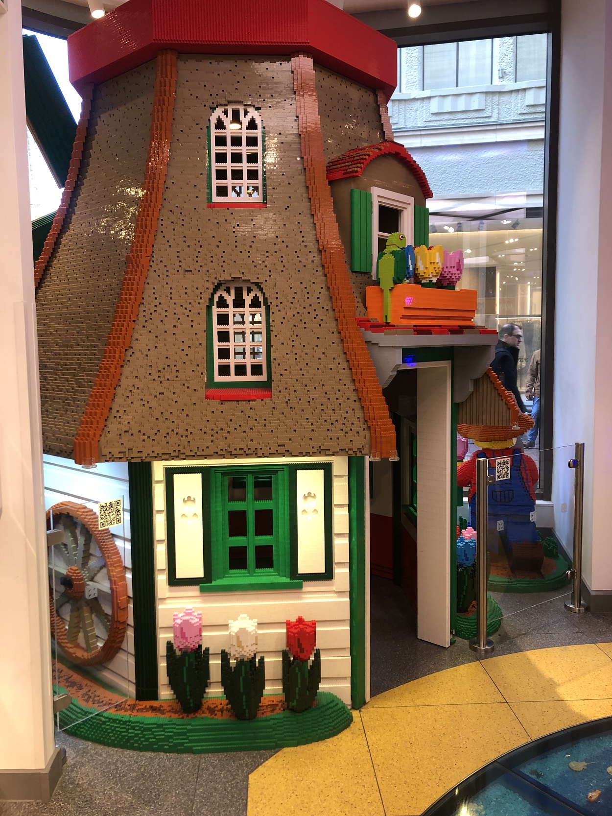 Holland things to do with kids, LEGO flagman store Amsterdam