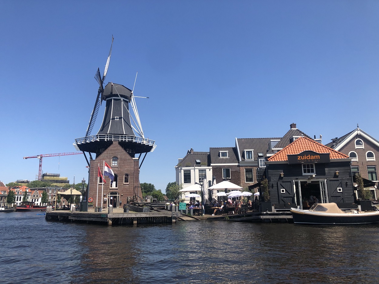 Windmill De Adriaan in Haarlem