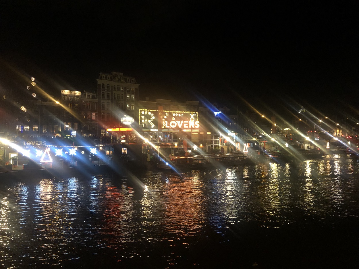 Lovers canal cruises Amsterdam Light Festival