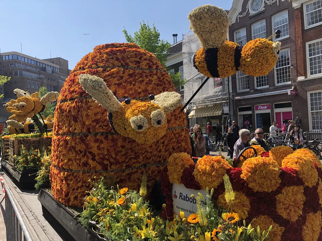 Bloemencorso flower parade Holland, the Netherlands, Haarlem