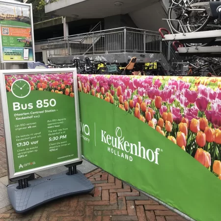 Keukenhof bus departures/ timetable