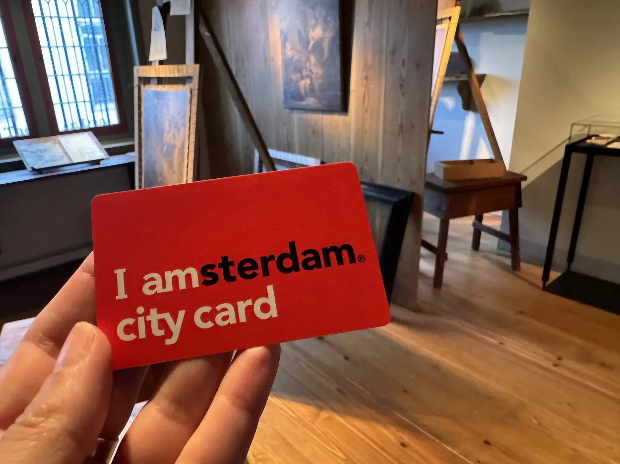 Rembrandt house museum included in I amsterdam city card
