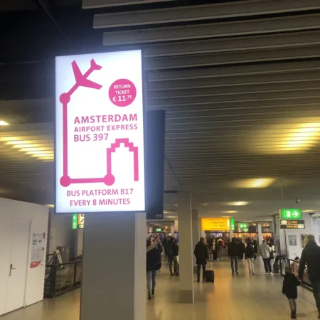 Amsterdam Airport Express bus 397