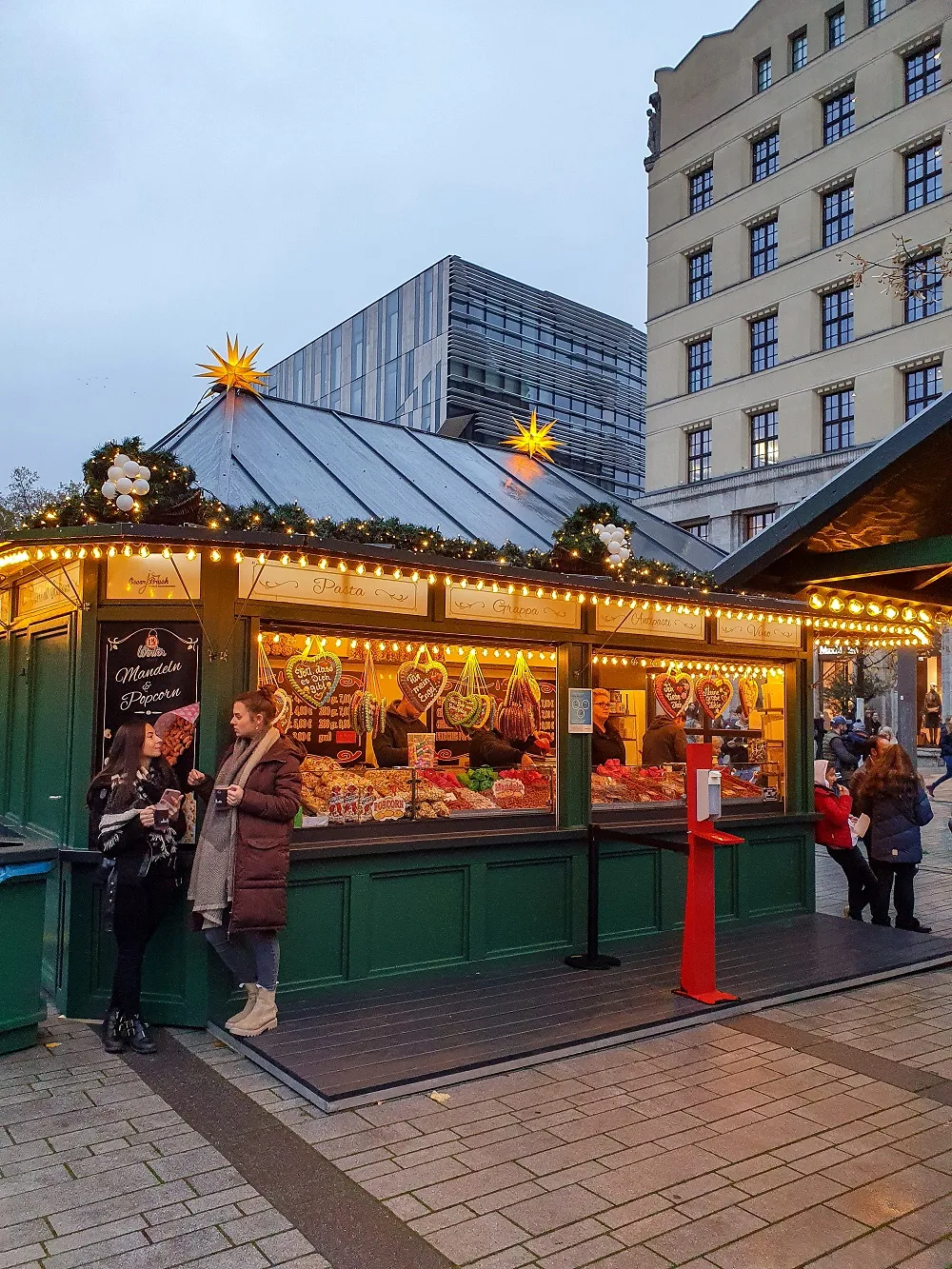 Christmas market in Dusseldorf