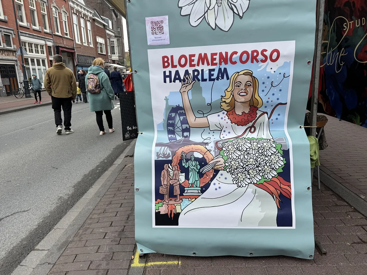 Bloemencorso Flower parade in Haarlem