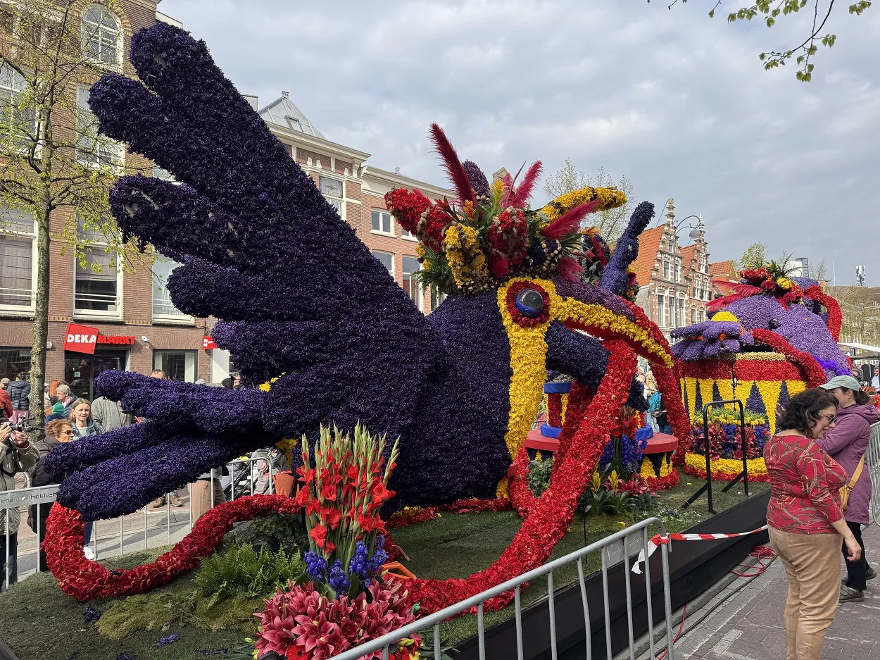 Flower festival in Haarlem