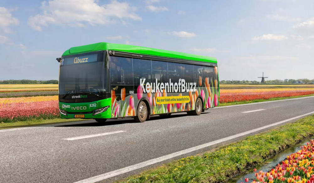 Keukenhof bus 859 from Hoofddorp
