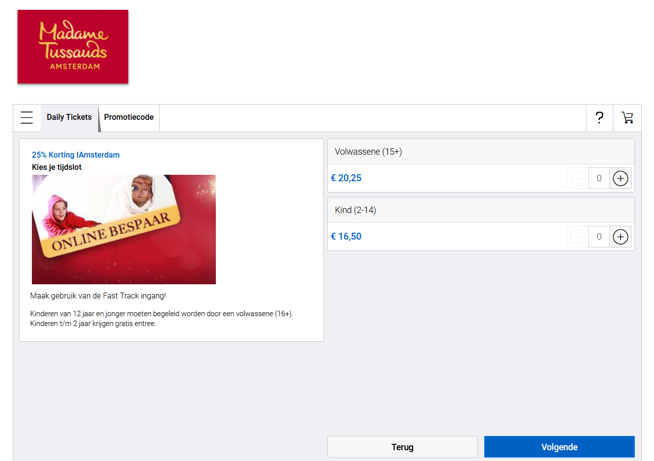 How to book Madame Tussauds tickets with I amsterdam card